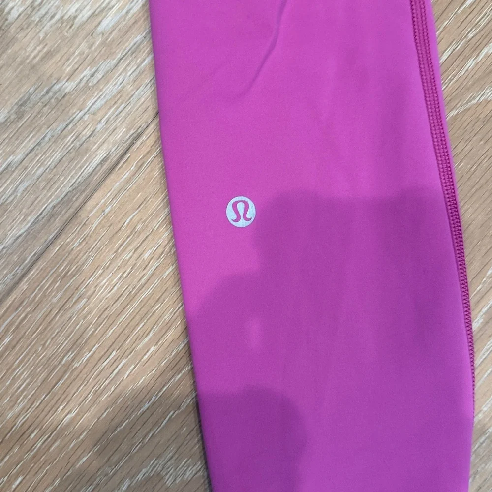 Lululemon Pink Wunder Train High-Rise with Pockets size 2 23